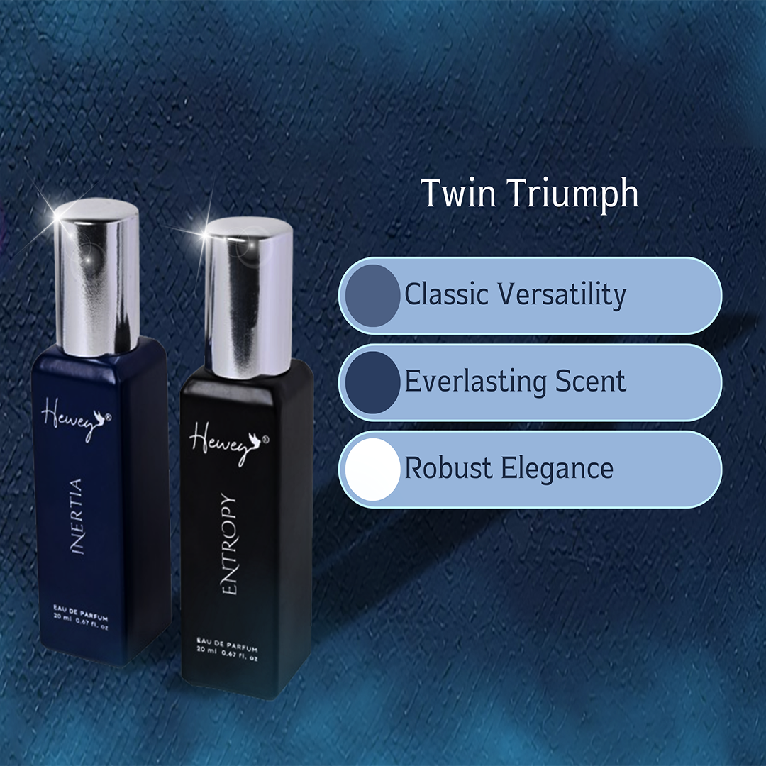 Hewey For Men Perfume (EDP) Combo - 2X20 ml