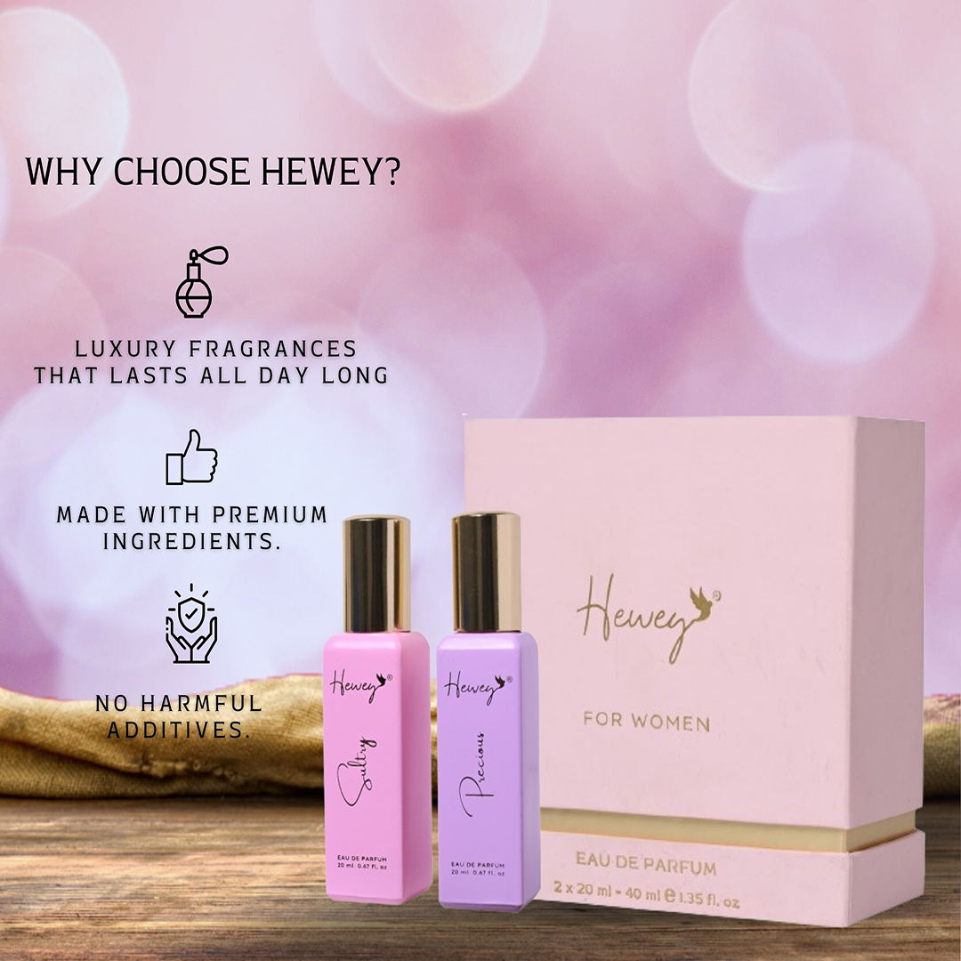 Hewey For Women Perfume (EDP) Combo - 2X20 ml